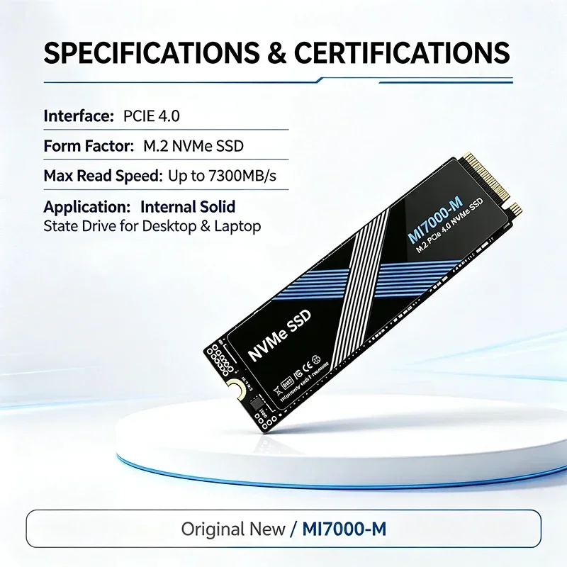 MI7000-M NVMe M.2 SSD 7300MB/s - M.2 Nvme 4Tb Pcie 4.0 Ssd review and price